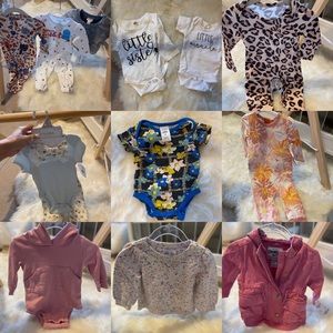 0-12 month girl bundle will also sell separately